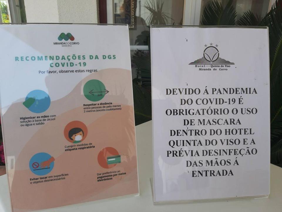 Hotel Quinta Do Viso Miranda do Corvo Εξωτερικό φωτογραφία
